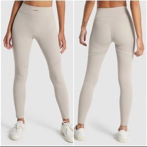 Whitney Mesh Leggings - Mink Never Worn - Medium